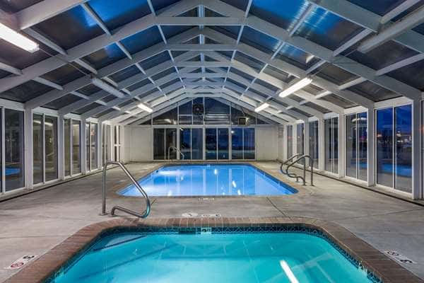 Shared indoor hot tub at Days Inn by Wyndham Vernal in Vernal, UT
