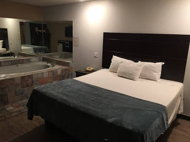 Private in-room hot tub