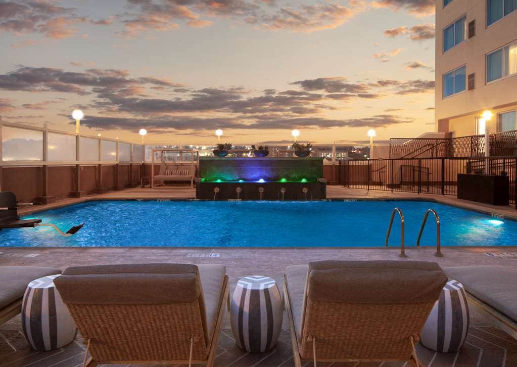 Shared outdoor hot tub at DoubleTree by Hilton Hotel El Paso Downtown