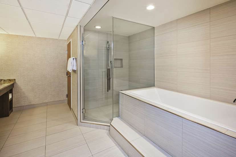 Deep soaking bathtub at Doubletree By Hilton Rapid City Downtown Convention Center
