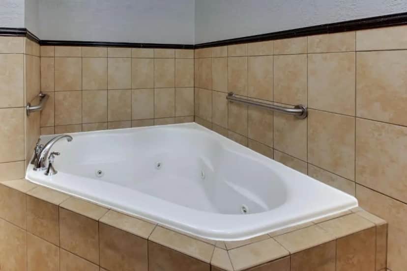 Private in-room jacuzzi tub in the Superior King Room with Spa Bath at Drury Inn & Suites Phoenix Happy Valley