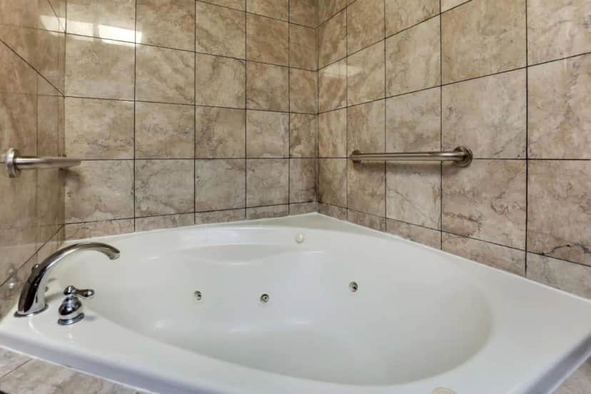 Private in-room jacuzzi tub in the King Suite With Spa Bath at Drury Plaza Hotel New Orleans