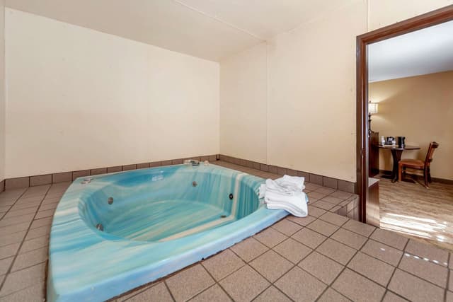 Private in-room hot tub