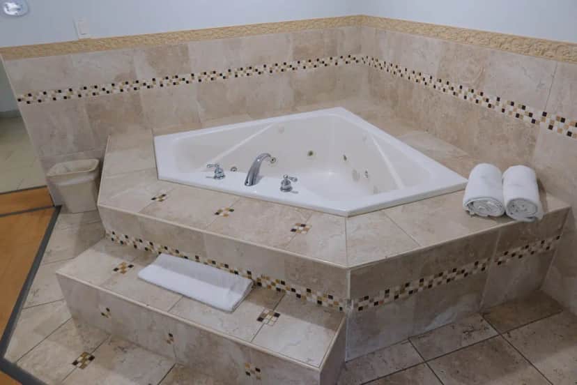 Private in-room jacuzzi tub at Econo Lodge Jefferson Hills Hwy 51