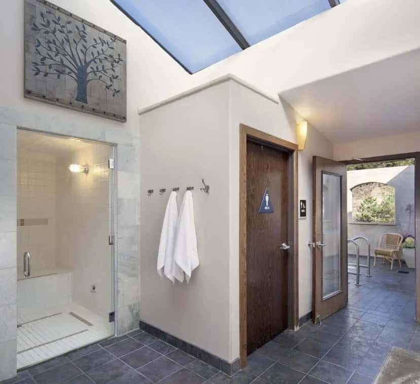 In-room hot tub at El Colibri Hotel & Spa in Cambria, CA