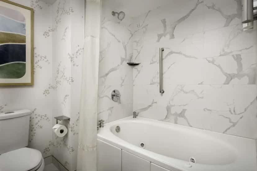 In-room jacuzzi tub at Embassy Suites by Hilton Dulles North Loudoun in Ashburn, VA