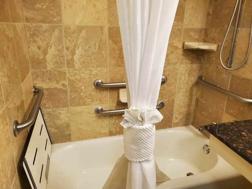 Deep soaking bathtub at Embassy Suites by Hilton Lubbock