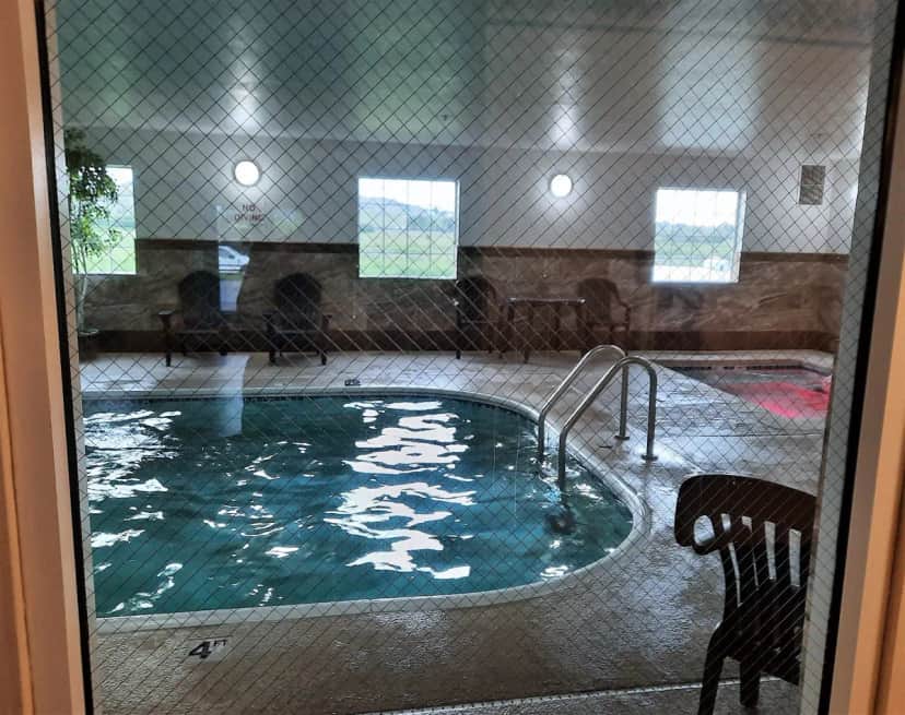 Shared indoor hot tub at FairBridge Inn Express, Dillon
