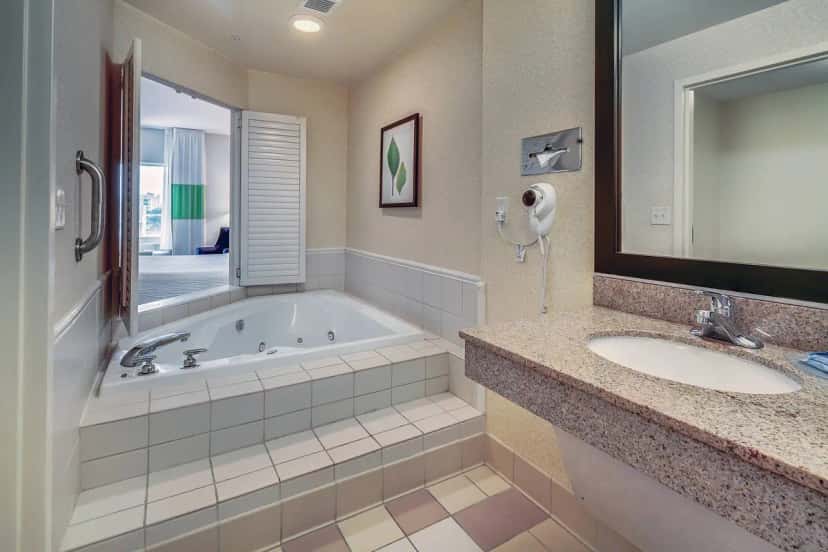 In-room hot tub at Fairfield Inn & Suites by Marriott Jacksonville Beach in Jacksonville Beach, FL