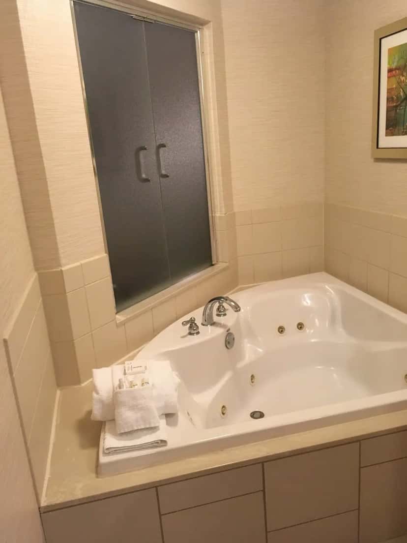 In-room hot tub at Fairfield Inn & Suites Clearwater in Clearwater, FL
