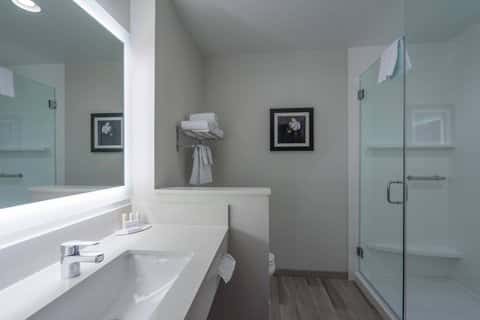 Deep soaking bathtub at Fairfield Inn & Suites Lubbock Southwest