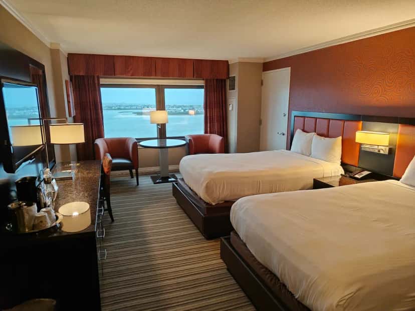In-room hot tub at Golden Nugget Atlantic City in Atlantic City, NJ