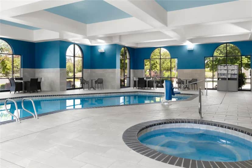Shared indoor hot tub at Hampton Inn & Suites Boise-Meridian
