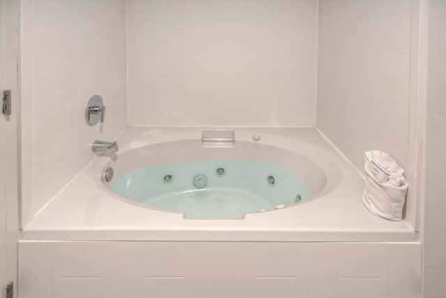 Shared indoor hot tub