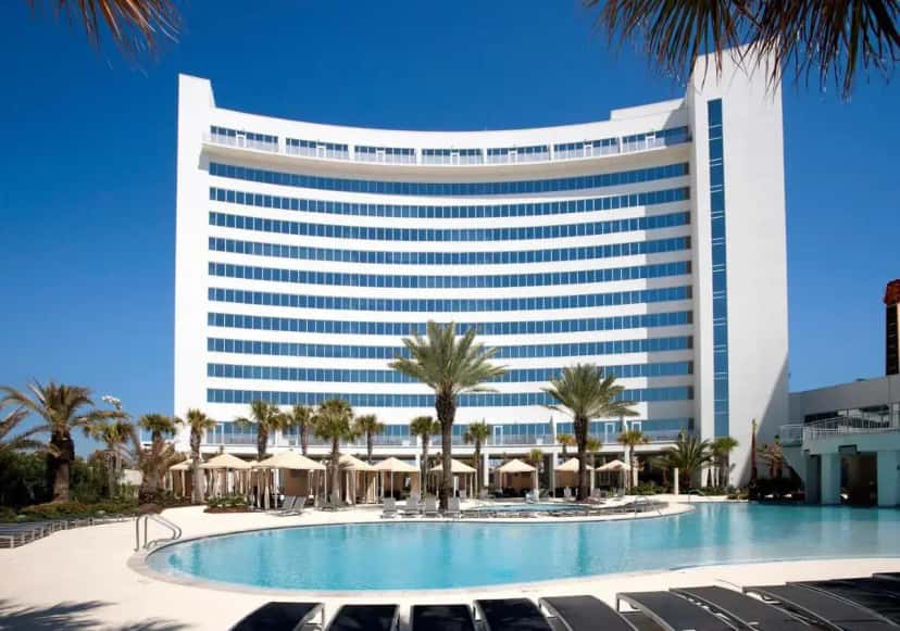 In-room hot tub at Hard Rock Hotel & Casino Biloxi in Biloxi, MS