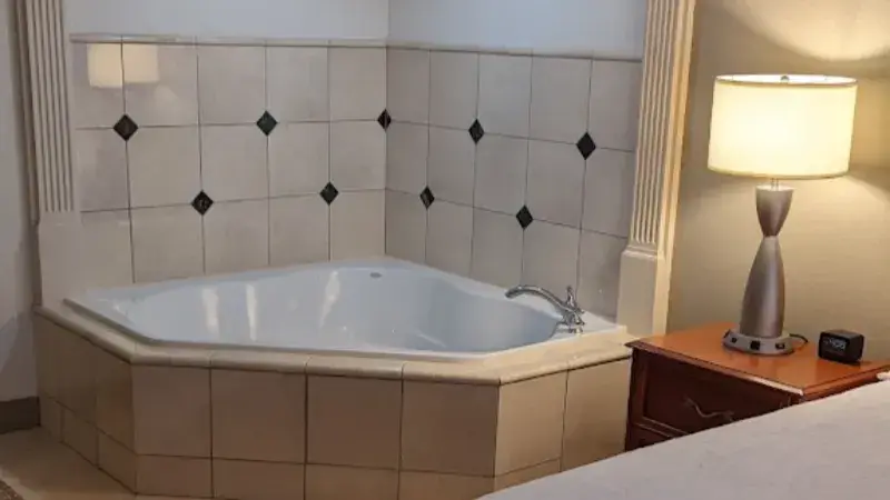 In-room hot tub at Hilton Garden Inn Rock Hill in Rock Hill, SC