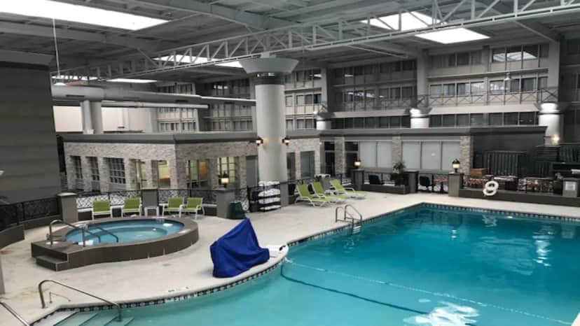 Shared indoor hot tub at Holiday Inn & Suites Chicago North Shore (skokie) By IHG