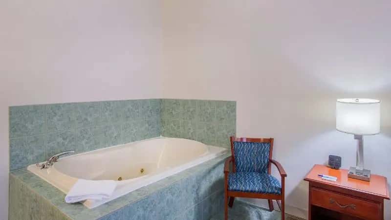 In-room hot tub at Holiday Inn Express & Suites Brattleboro, an IHG hotel in Brattleboro, VT