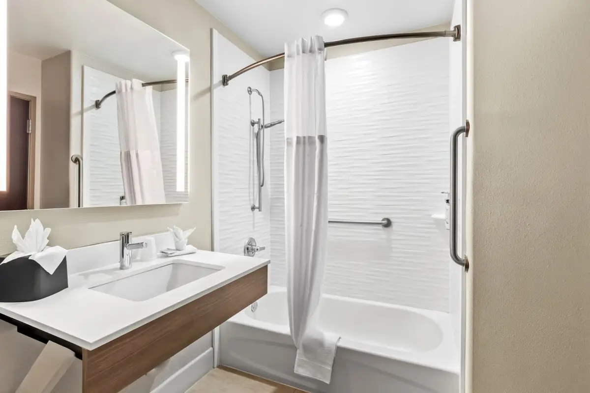Deep soaking bathtub at Holiday Inn Express & Suites Pauls Valley, an IHG hotel