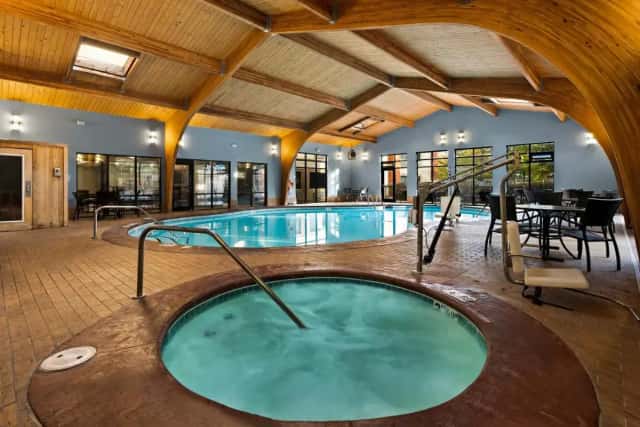 Private in-room hot tub at Holiday Inn Express Branson-green Mountain Drive By IHG