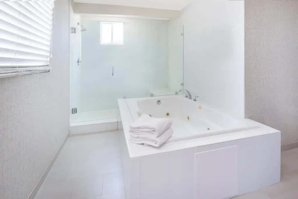 Private in-room jacuzzi tub in the King Suite at Holiday Inn Express San Diego Airport-Old Town by IHG