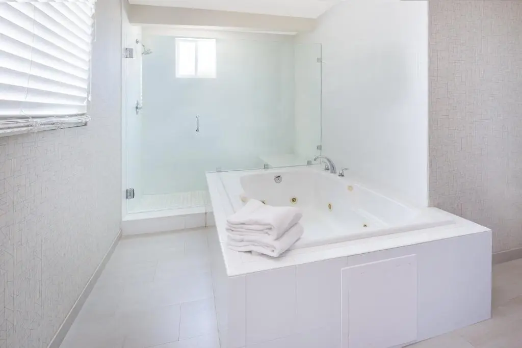 Private in-room jacuzzi tub in the King Suite at Holiday Inn Express San Diego Airport-Old Town by IHG