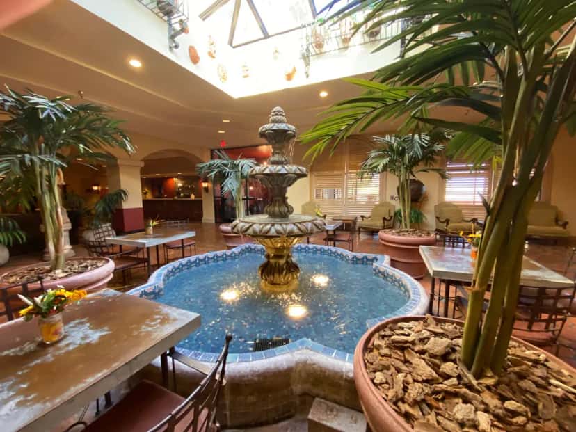 Shared indoor hot tub at Hotel Encanto de Las Cruces in Las Cruces, NM