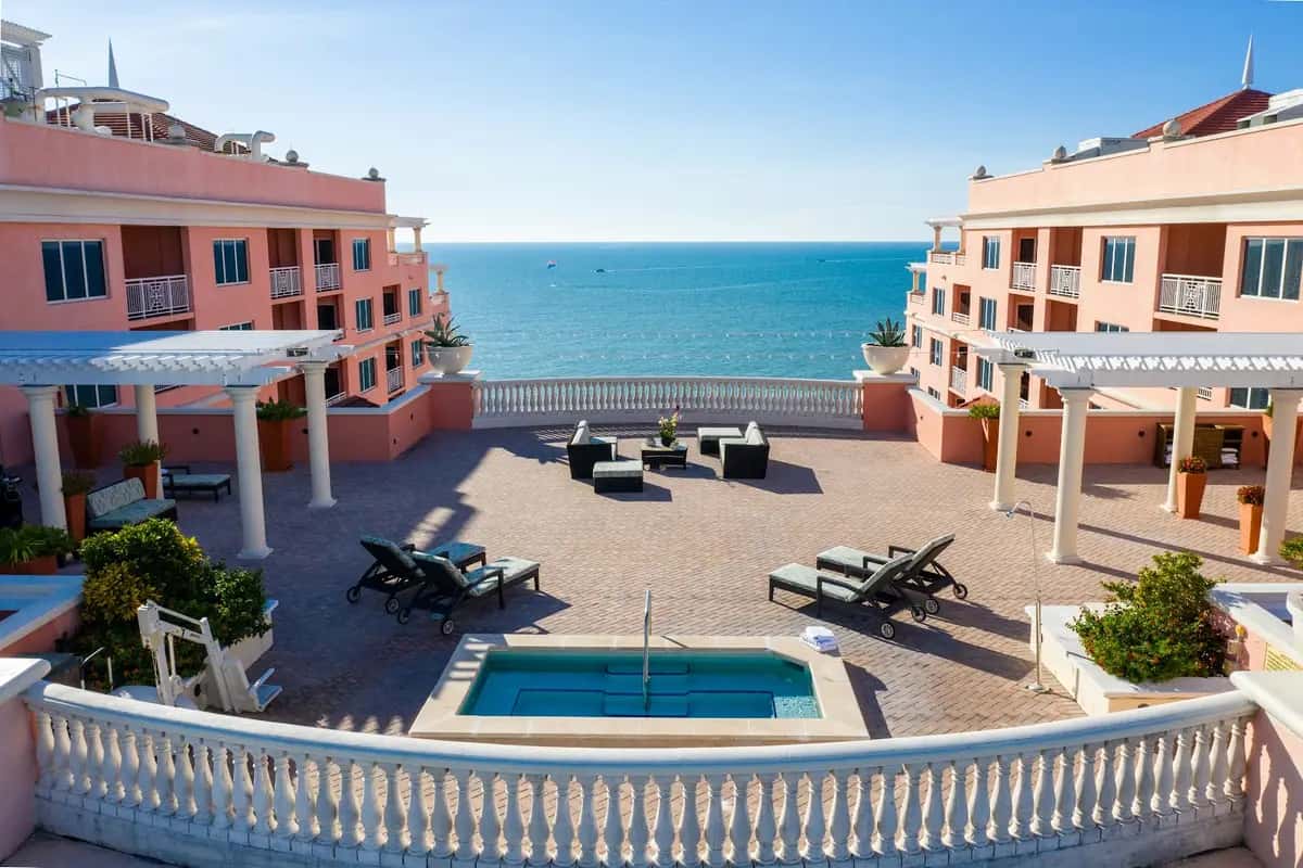 Shared outdoor hot tub at Hyatt Regency Clearwater Beach Resort and Spa