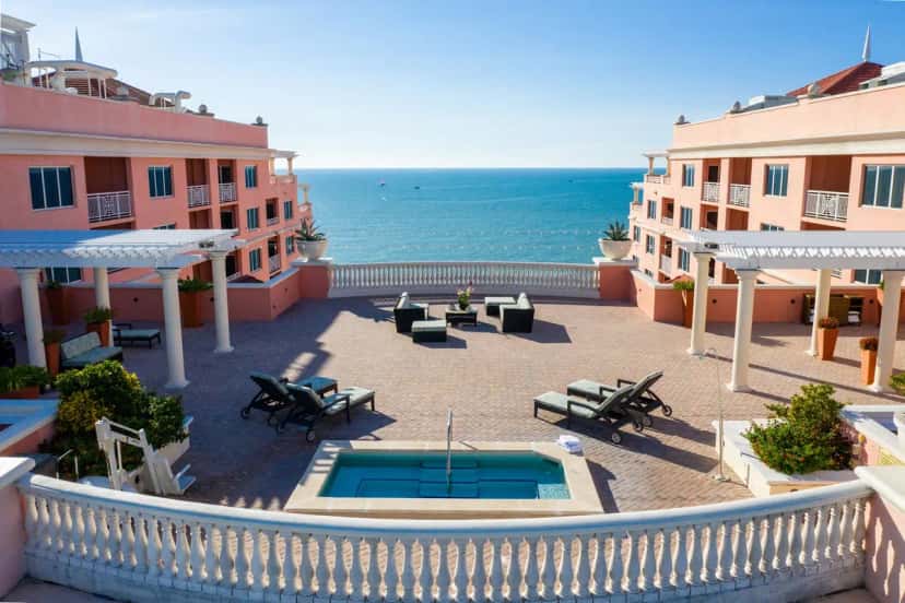 In-room hot tub at Hyatt Regency Clearwater Beach Resort and Spa in Clearwater, FL