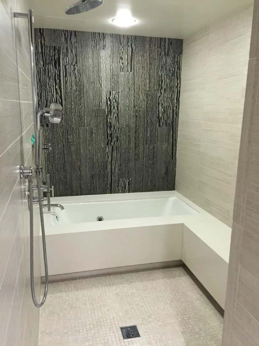 In-room hot tub at Hyatt Regency Crystal City at Reagan National Airport in Arlington, VA