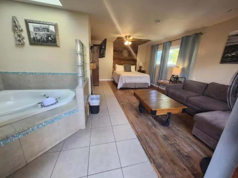 In-room hot tub at Inn at Avila Beach in Avila Beach, CA