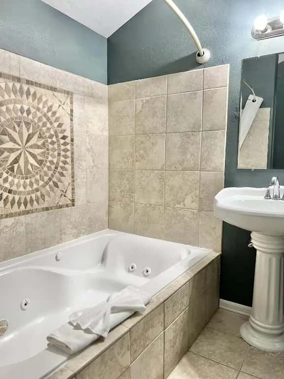 In-room jacuzzi tub at Inn At Haystack Rock in Cannon Beach, OR