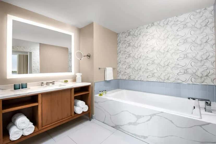Deep soaking tub at InterContinental San Diego by IHG in La Jolla, CA