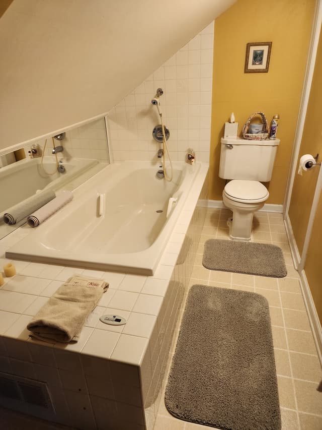 Jetted bathtub