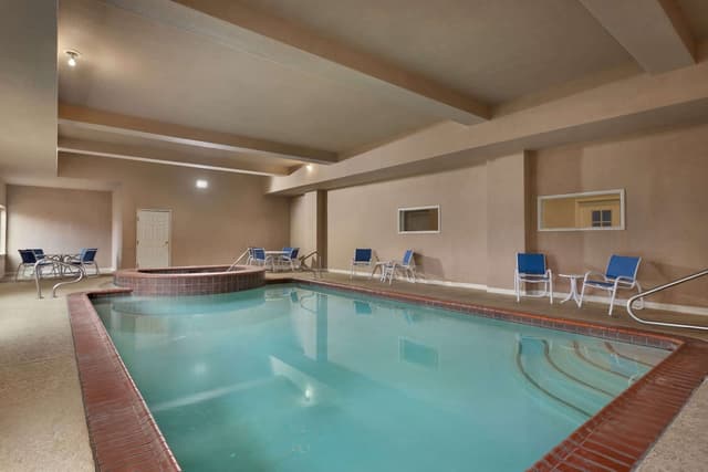 Shared indoor hot tub