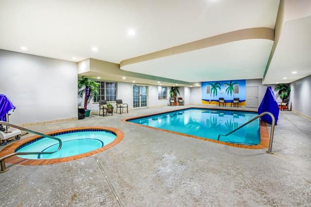Shared indoor hot tub