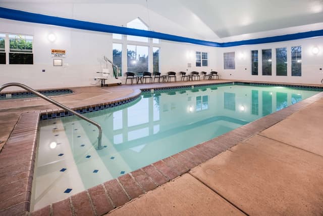 Shared indoor hot tub