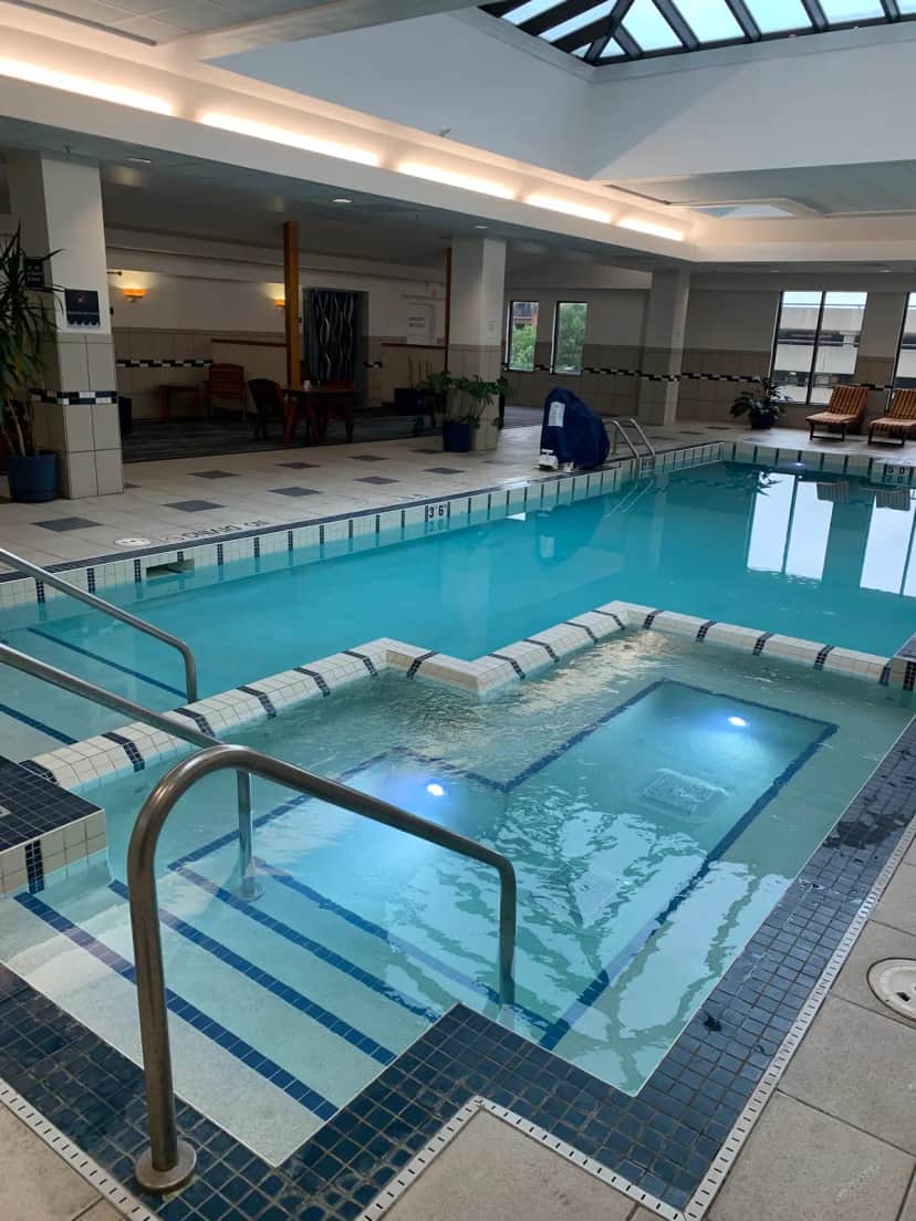 Shared indoor hot tub at Madison Concourse Hotel and Governor's Club