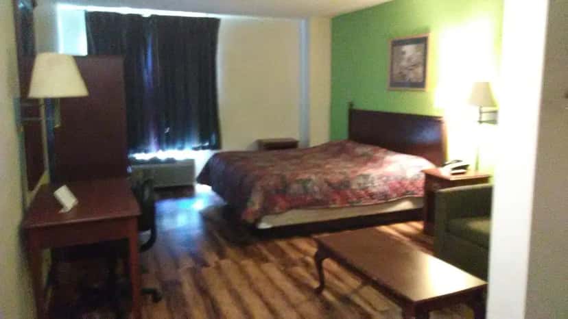 In-room hot tub at Magnuson Hotel Lawrenceville in Lawrenceville, GA
