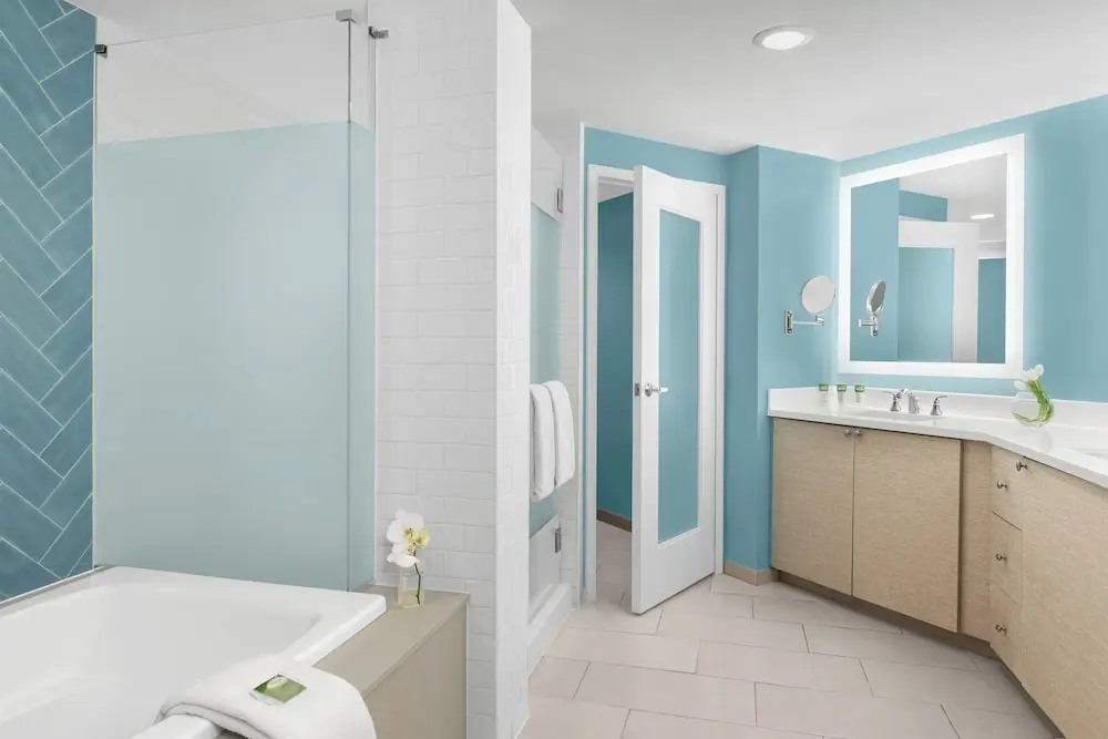 Private in-room jacuzzi tub in the Villa, 2 Bedrooms, Balcony at Marriott’s Grande Ocean