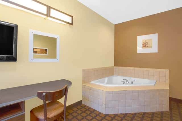 Jetted bathtub at Microtel Inn & Suites by Wyndham Harrisonburg