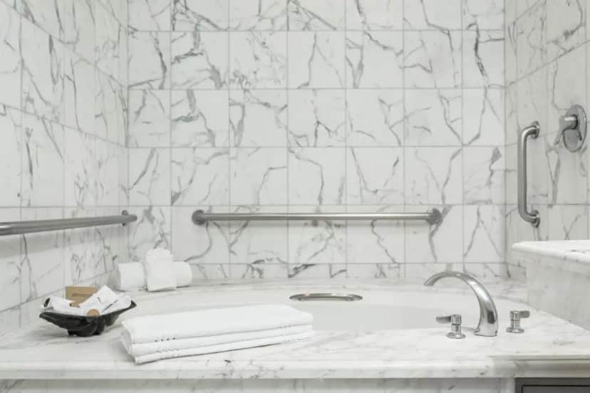 Private in-room jacuzzi tub in the Queen Studio at Montecito Inn