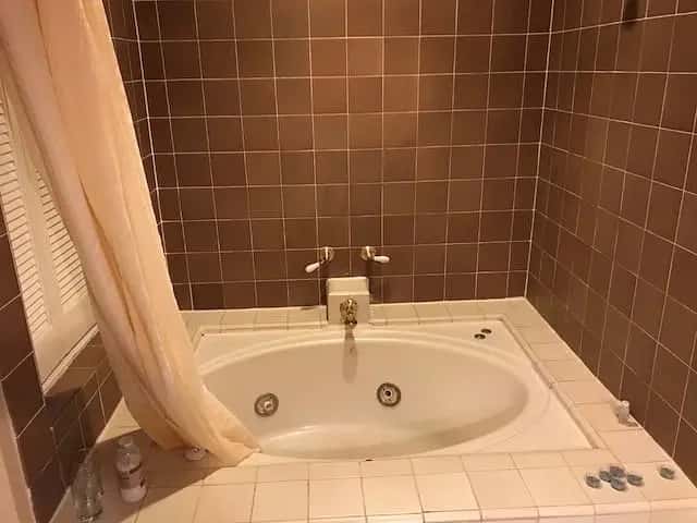 In-room hot tub at Mountain Home Inn in Mill Valley, CA