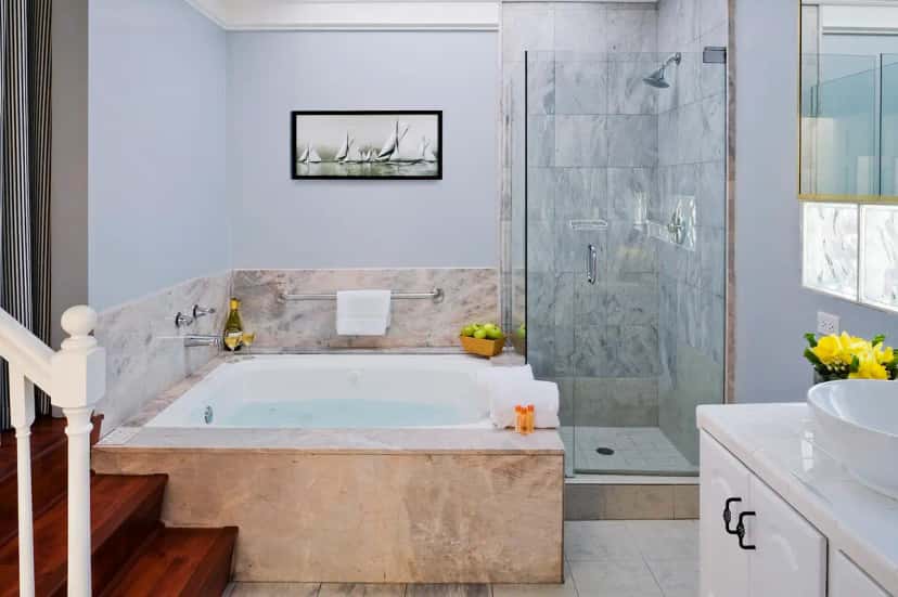 In-room hot tub at Newport Beach Hotel in Newport Beach, CA