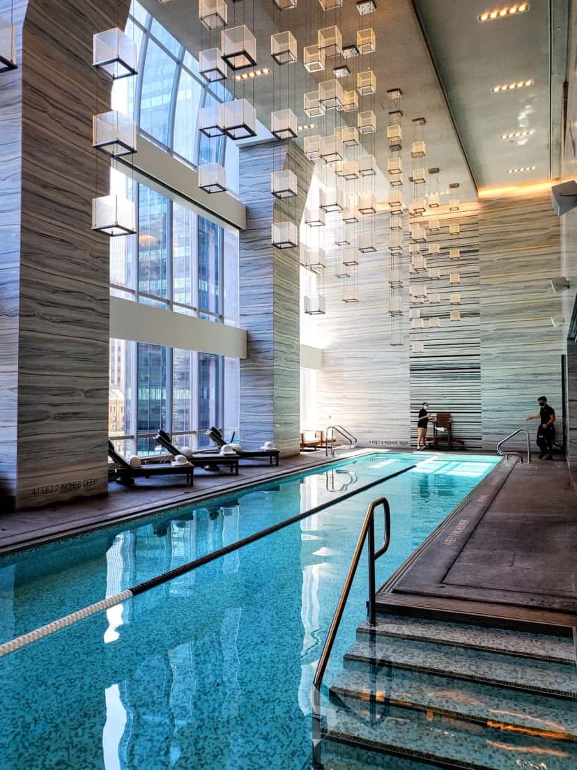 In-room hot tub at Park Hyatt New York in New York City, NY