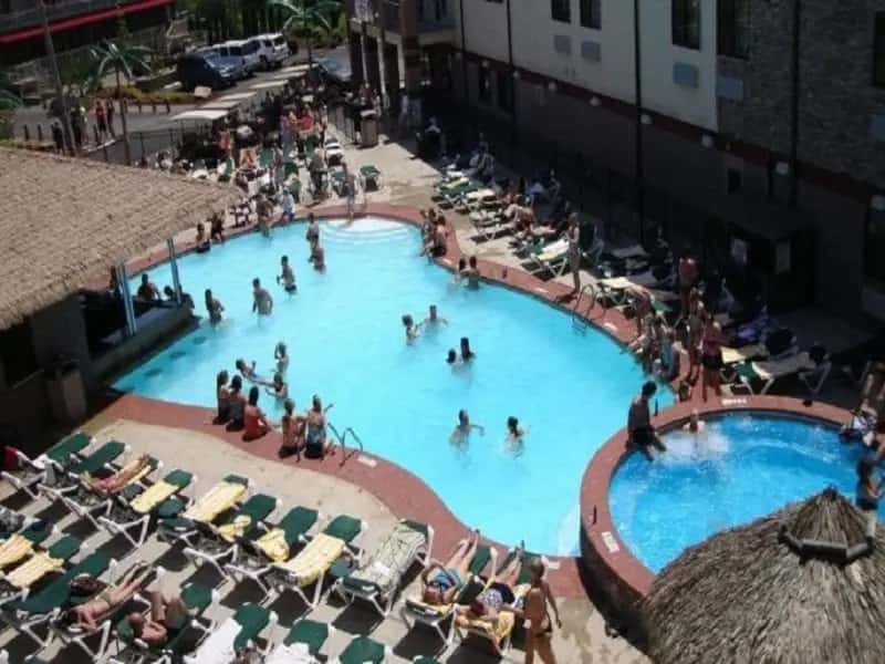 Shared outdoor hot tub at Put-in-Bay Resort Hotel and Conference Center