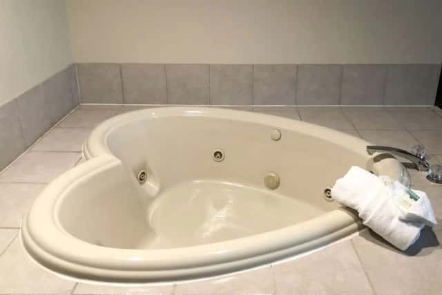 Jetted bathtub at Quality Inn & Suites Boone - University Area