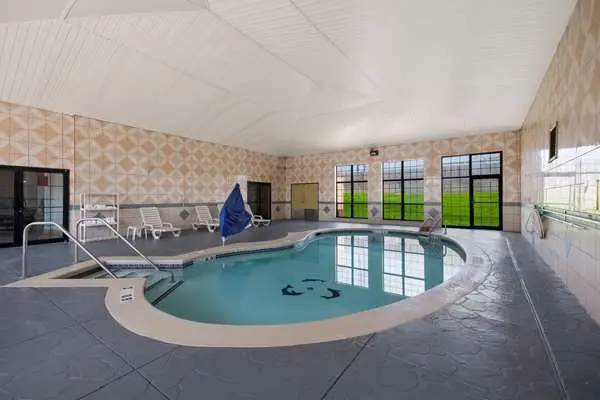 Shared indoor hot tub at Quality Inn & Suites Oklahoma City North