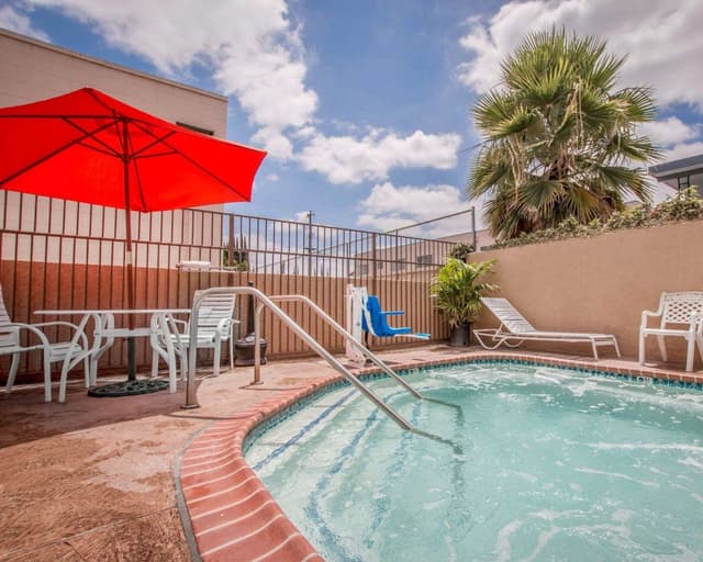 Shared outdoor hot tub