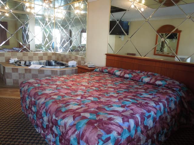 Private in-room hot tub